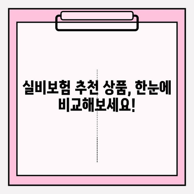 실비보험 가입 나이 & 금액 한눈에 확인하세요! | 실비보험 가입 조건, 보장 범위, 추천 상품