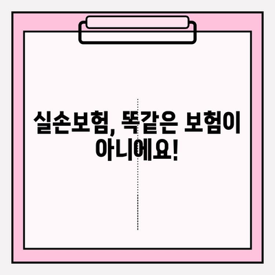 실손보험 가입 전 꼭 비교해야 하는 이유 | 보장 범위, 보험료, 핵심 체크리스트