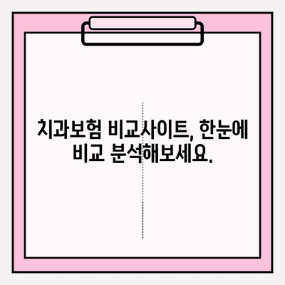 치과보험 비교계| 나에게 딱 맞는 보험, 지금 바로 찾아보세요! | 치과 보험 추천, 비교 사이트, 보장 분석, 보험료 계산