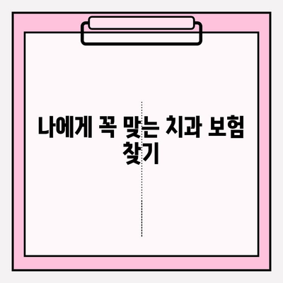 치과 보험 비교, 이제 쉽게! | 치과 보험 비교 사이트 활용 가이드