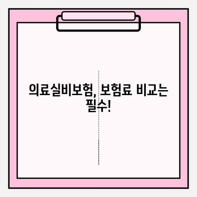 의료실비보험 가입 전, 똑똑하게 비교하고 혜택 잡는 방법 | 보험료 비교, 추천 사이트, 가입 전 체크리스트