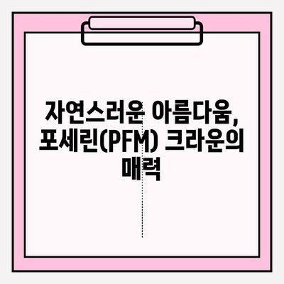 치아 크라운 선택 가이드| 포세린(PFM) vs 지르코니아 |  치아 크라운 종류, 장단점 비교, 재료 분석