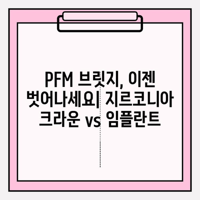 안예쁜 앞니 PFM 브릿지, 지르코니아 크라운 vs 임플란트| 어떤 선택이 최선일까요? | 앞니 재보철, 심미 치과, 치아 건강