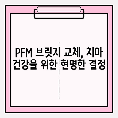 오래된 PFM 브릿지, 임플란트와 크라운으로 새롭게 빛나는 미소 | PFM 브릿지 교체, 임플란트, 크라운, 치아 건강