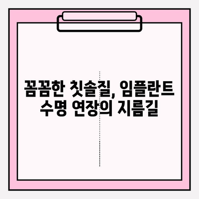 PFM & 지르코니아 임플란트, 오래도록 건강하게 사용하는 청소 & 관리 가이드 | 임플란트 관리, 유지 보수, 팁