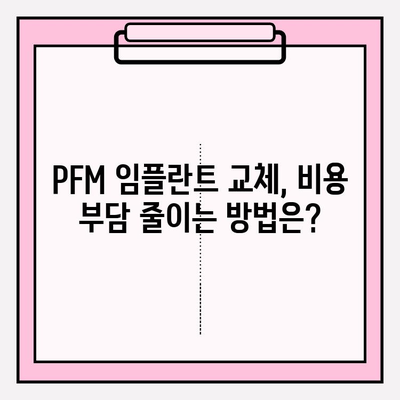 임플란트 비용 지원 알아보기| PFM 임플란트 교체 케이스 | 보험 적용, 비용 지원, PFM 임플란트, 교체