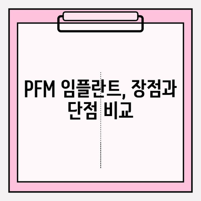 PFM 임플란트 적합성 평가| 나에게 맞는 선택인가요? | 임플란트, 치과, PFM, 후보자 판단, 치료