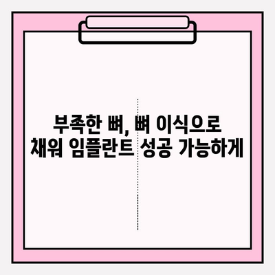 임플란트 성공의 핵심! 단단한 고정을 위한 뼈 이식 | 임플란트, 뼈 이식, 치과, 치료, 성공률, 안전성