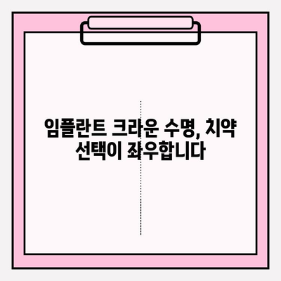 임플란트 크라운 관리, 치약 선택이 중요해요! | 임플란트, 크라운, 치약, 관리법, 주의사항