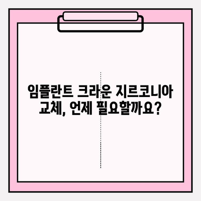 임플란트 크라운 지르코니아 교체| 뿌리염 치료 가능할까요? | 임플란트, 지르코니아 크라운, 뿌리염, 치료