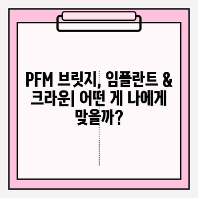 PFM 브릿지, 임플란트 & 크라운으로 교체| 장점과 과정, 비용까지 | 치과, 임플란트, 브릿지, 크라운, 치료