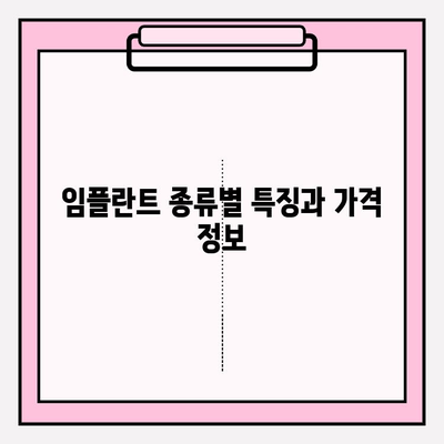 어금니 임플란트 크라운 가격 비교| 지르코니아 vs. PFM | 임플란트 종류, 장단점, 가격 정보