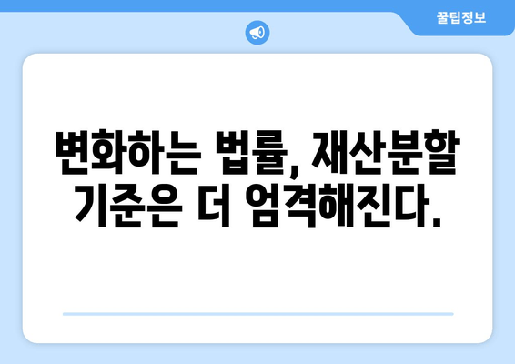 부부 개인회생, 배우자 자산과 소득이 재산 분할에 미치는 영향| 변화되는 법률 및 실제 사례 | 개인회생, 재산분할, 부부, 배우자, 자산, 소득