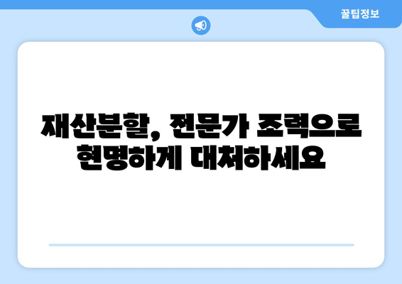 이혼 재산분할, 전문가 도움이 필요한 이유 | 재산분할, 조력, 법률, 이혼, 변호사